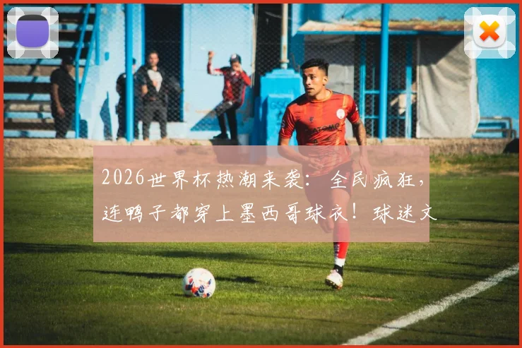 2026世界杯热潮来袭:全民疯狂,连鸭子都穿上墨西哥球衣!球迷文化大盘点
