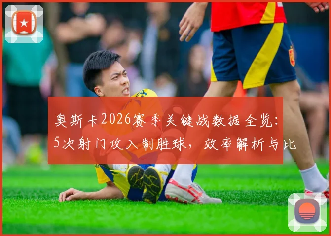 奥斯卡2026赛季关键战数据全览：5次射门攻入制胜球，效率解析与比赛影响力深度探讨